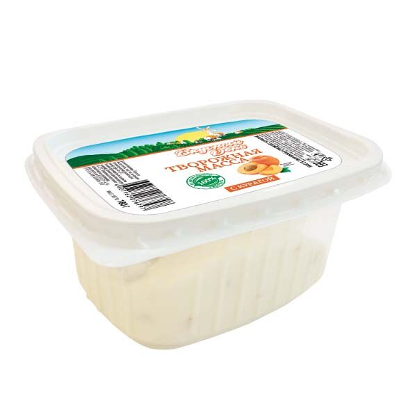 Творожная масса Вкусный День 9% 180гр Курага контейнер