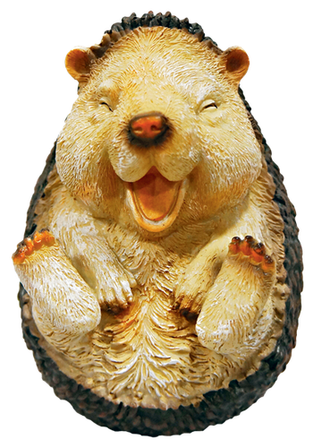 

Фигурка декоративная садовая Еж-хохотун 14см, искусственный камень, Арт. L80149