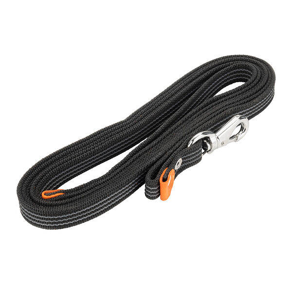 Поводок НРР латексный 20мм 3м черный для собак