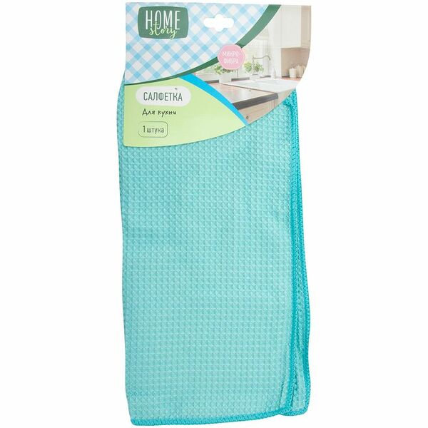 Салфетка для кухни из микрофибры Home Story, 30х30см