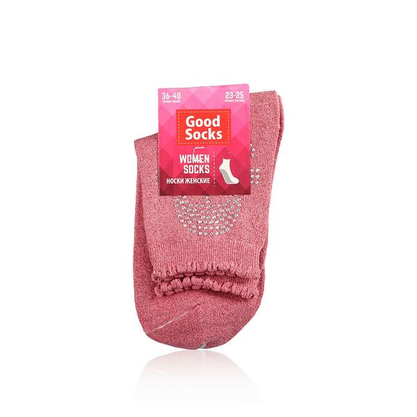 Женские носки Good Socks WAT81266-41 , трикотажные , череп в стразах