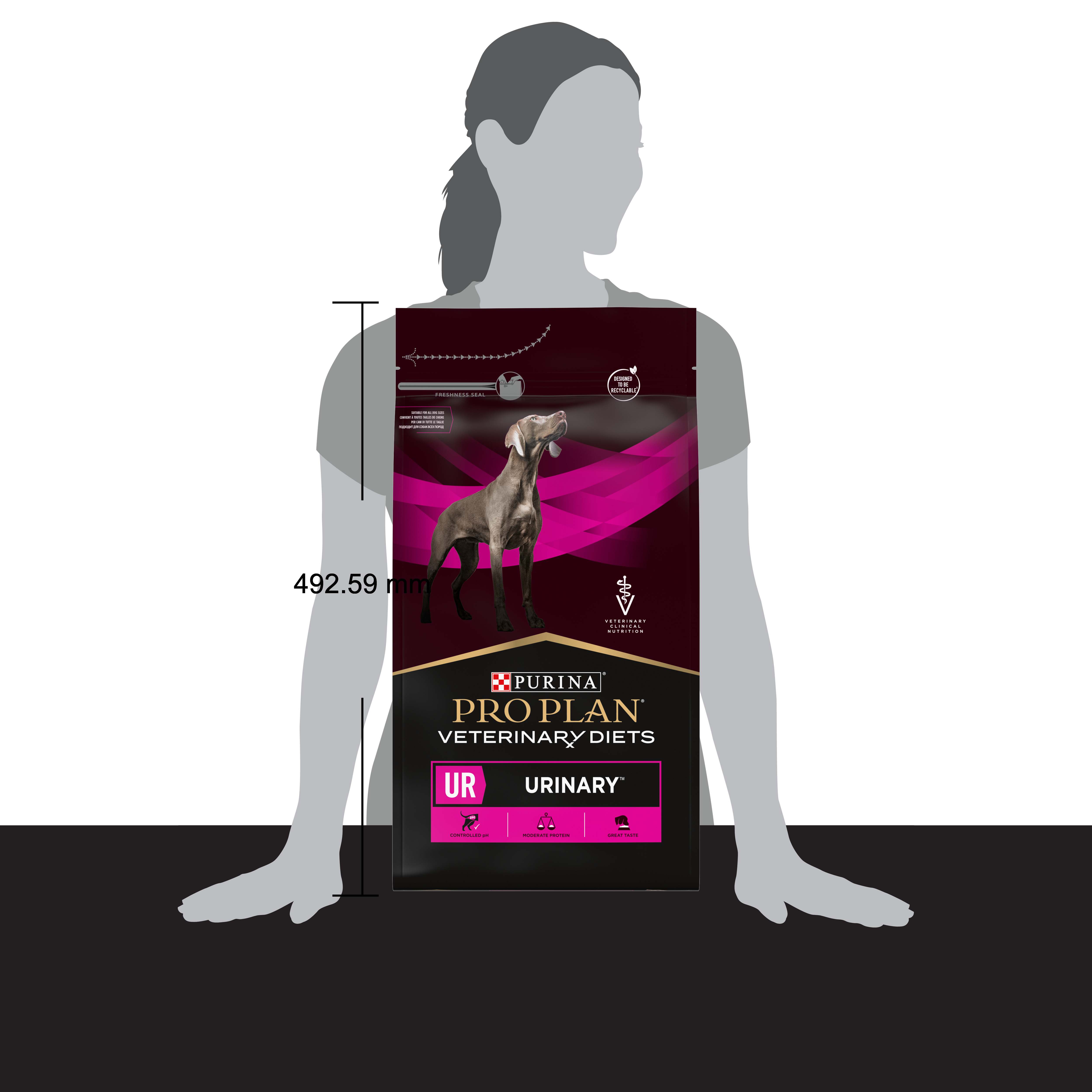 

Сухой корм для собак диетический PRO PLAN® VETERINARY DIETS UR Urinary при болезнях нижних отделов мочевыводящих путей, 3 кг