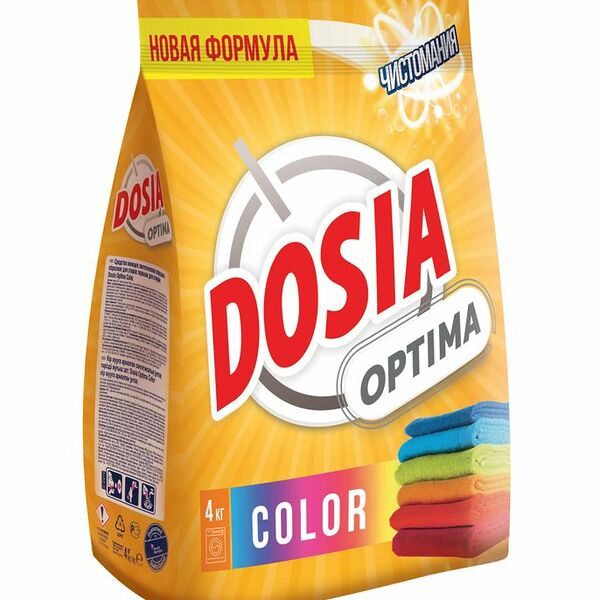 Стиральный порошок Dosia Optima Color 4 кг