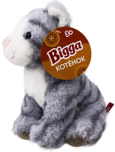 

Игрушка мягкая BIGGA Котенок 20см, Арт. 2005040