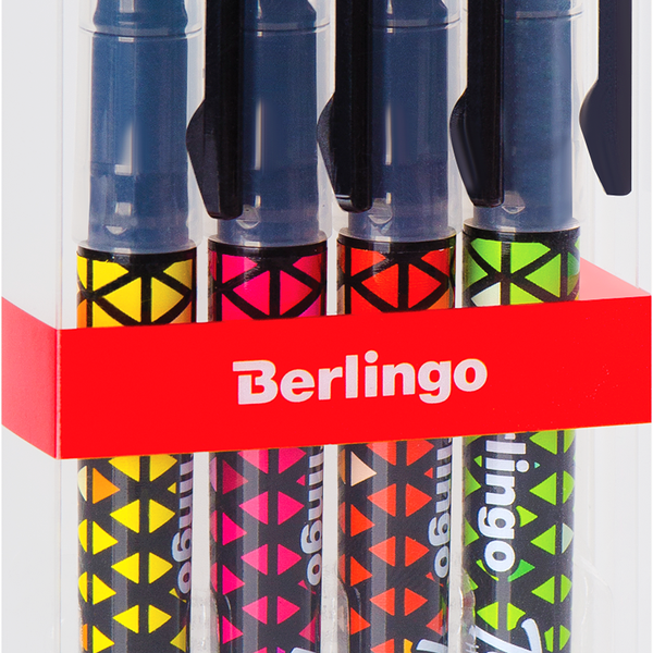Набор текстовыделителей Textline HL450 4 цвета ТМ Berlingo (Берлинго)