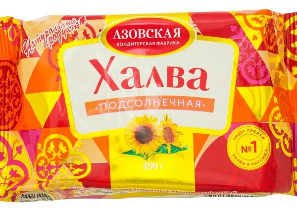 Халва Азовская КФ Подсолнечная 350г
