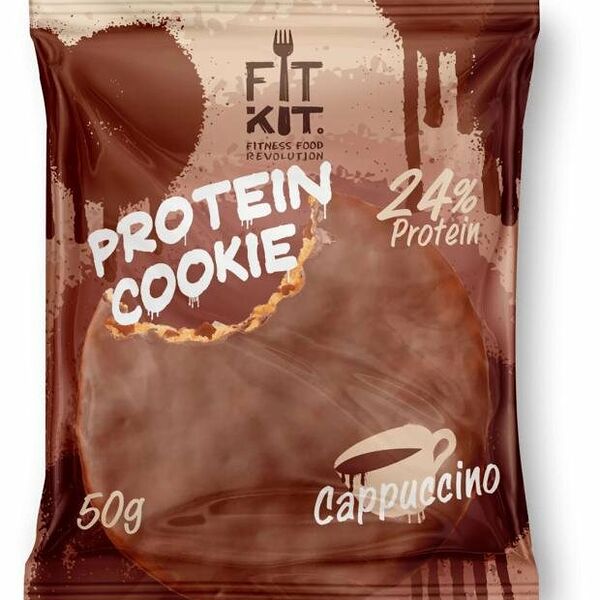 Печенье Fitkit Капучино протеиновое