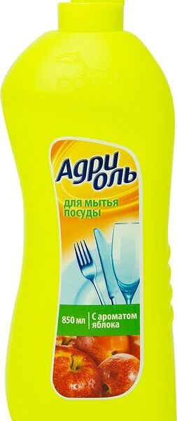 Гель для мытья посуды Адриоль Яблоко 850мл