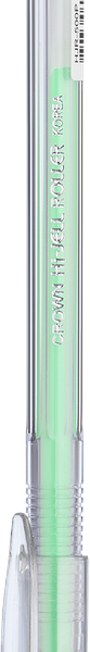 Ручка гелевая CROWN Hi-Jell Pastel 0,8мм зеленая пастель Арт. HJR-500P