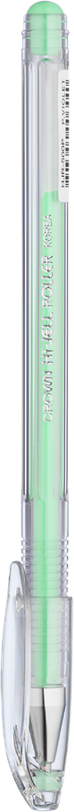 

Ручка гелевая CROWN Hi-Jell Pastel 0,8мм зеленая пастель Арт. HJR-500P