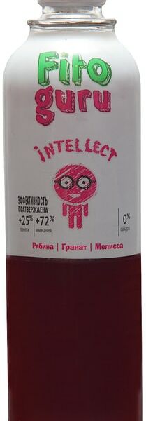 Напиток сокосодержащий Fitoguru Интеллект Гранат черноплодная рябина мелисса 330мл
