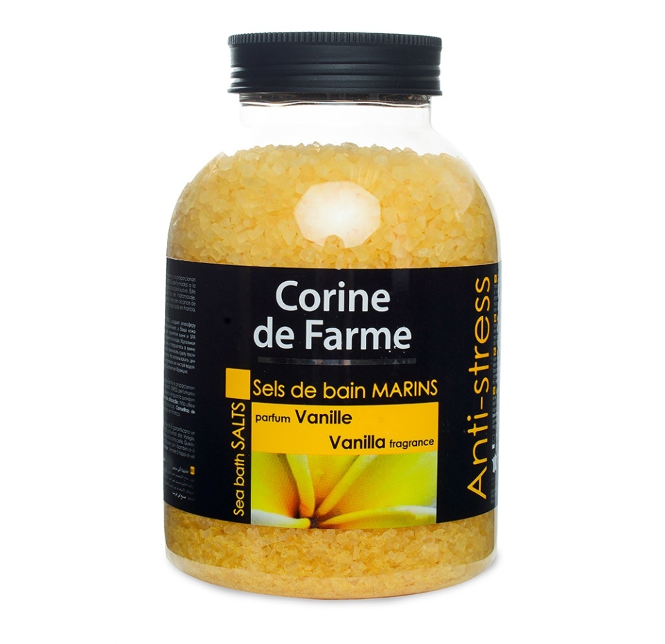 

Соль для ванны Corine de Farme Ваниль 1300 г