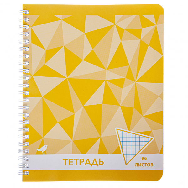 Тетрадь АШАН Красная птица в клетку А5