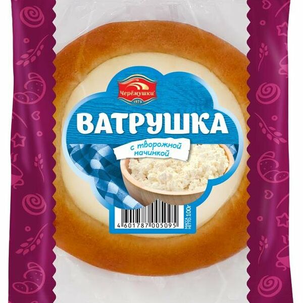 Ватрушка Черемушки с творогом