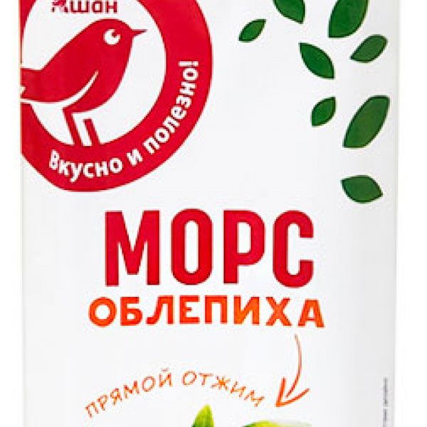 Морс АШАН Красная птица облепиховый