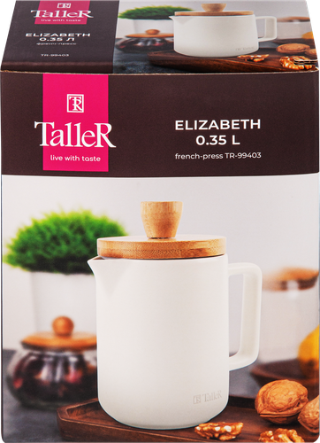 

Френч-пресс TalleR Elizabeth керамика 350 мл
