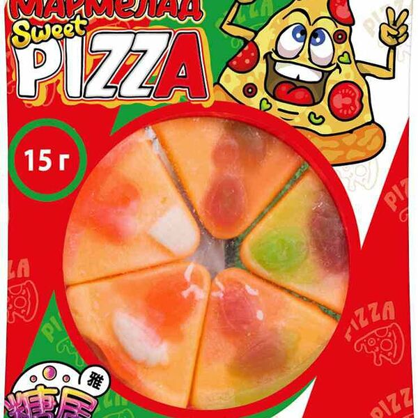 Мармелад жевательный Fun Candy в форме пиццы