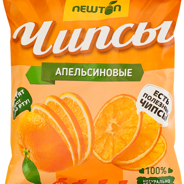 Чипсы апельсиновые Newton, 25г