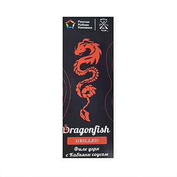 Угорь жаренный РРК DragonFish grilled филе в соусе кабаяки 300г