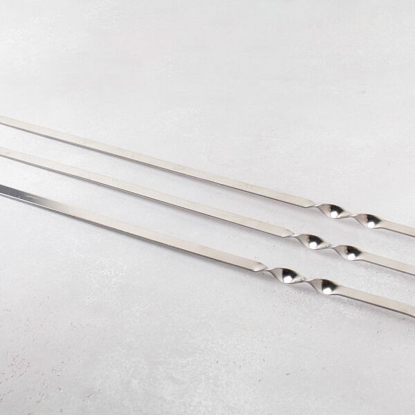 Шампур с металлической ручкой, 1 шт