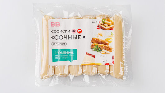 Сосиски Сочные с сыром