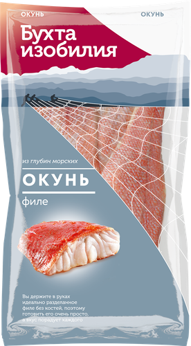 

Окунь Бухта изобилия красный свежемороженый, 400 г