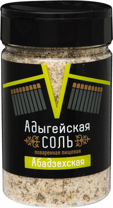 

Cоль Адыгейская Соль поваренная пищевая Абадзехская 300 г