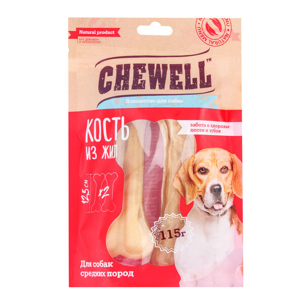 Лакомство для собак средних пород Кость из жил