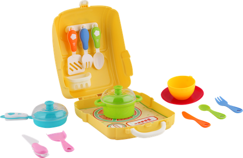 

Набор игровой Bigga Кухня, в рюкзаке, 23 предмета