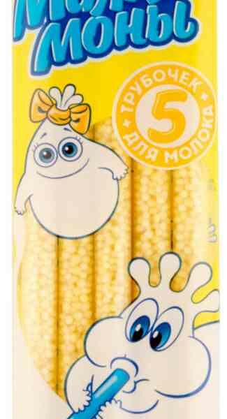 Трубочки для молока Милкимоны со вкусом Банана