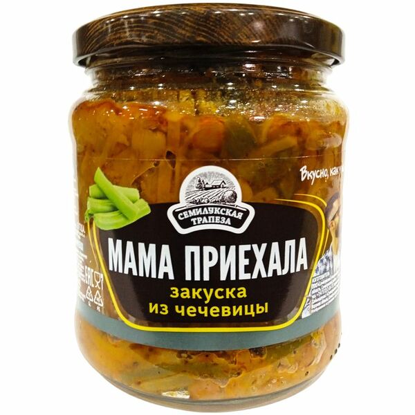 Закуска овощная Семилукская Трапеза Мама приехала 460 г