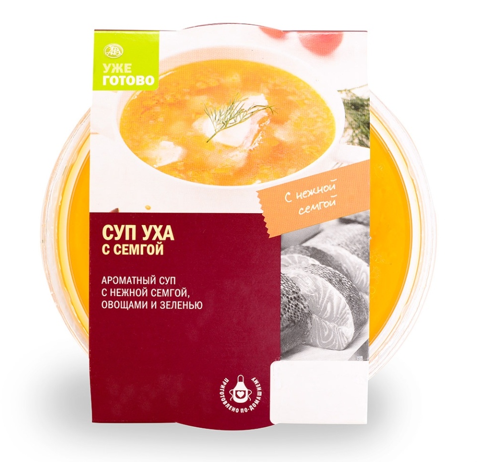 

Уха с семгой "Уже Готово" 300 г, Россия