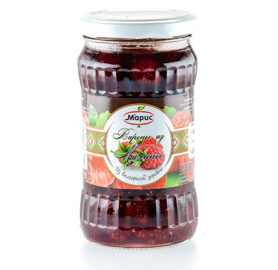 

Варенье Марис из малины 380 г, Болгария