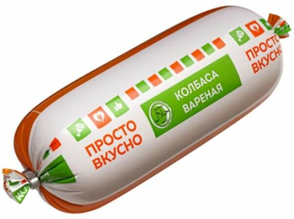 Колбаса вареная Халяль ТМ Просто Вкусно