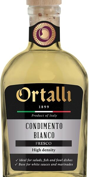 Уксус Ortalli Винный бальзамический из белого вина 250мл