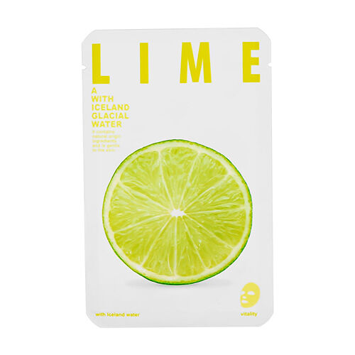 Маска для лица The Iceland Lime с экстрактом лайма (восстанавливающая) 20 г