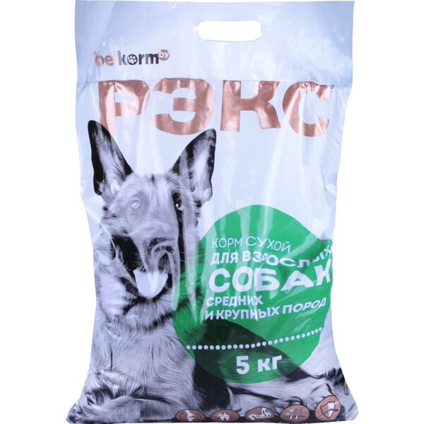Корм сухой Рэкс д/собак 5кг