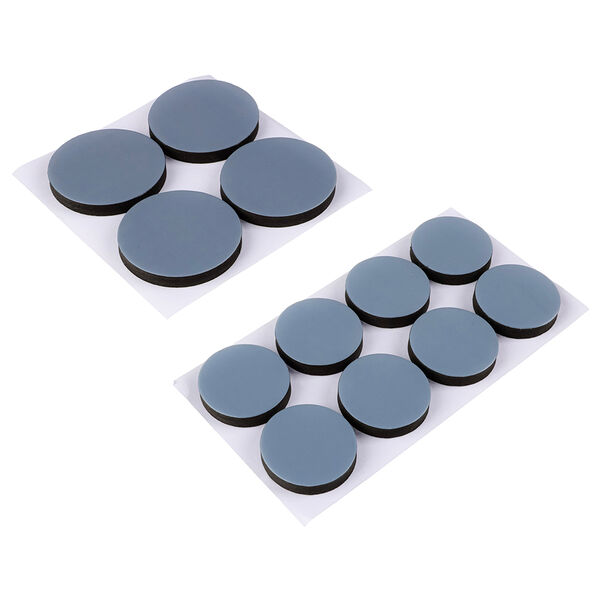 Vetta накладка-протектор для улучшения скольжения мебели, 8шт*25мм, 4шт*38мм, тефлон, эва