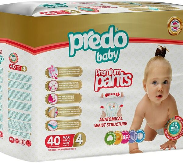 Подгузники-трусики Predo Baby №4 7-18кг 40шт