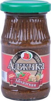 Аджика по-аджарски БУБЕНЬКО вес 180г.