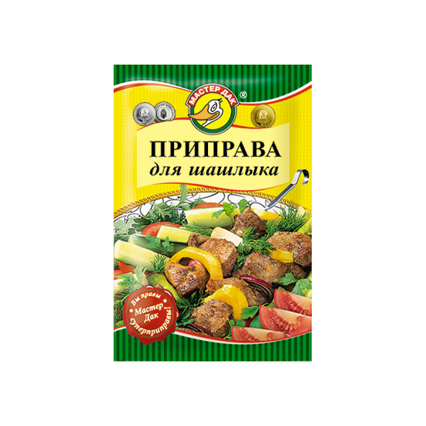 Приправа Мастер Дак 15г для шашлыка