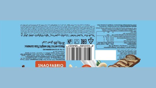 

Snaq Fabriq Snaqwell батончик вафельный Молочно-ореховая паста 20 г