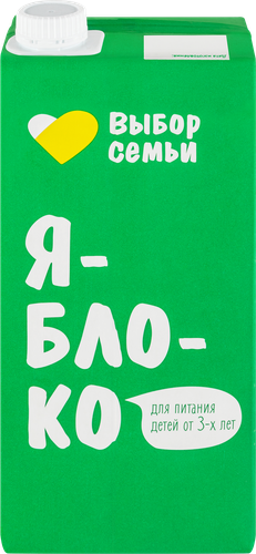 

Нектар Выбор семьи Яблочный 0.95 л