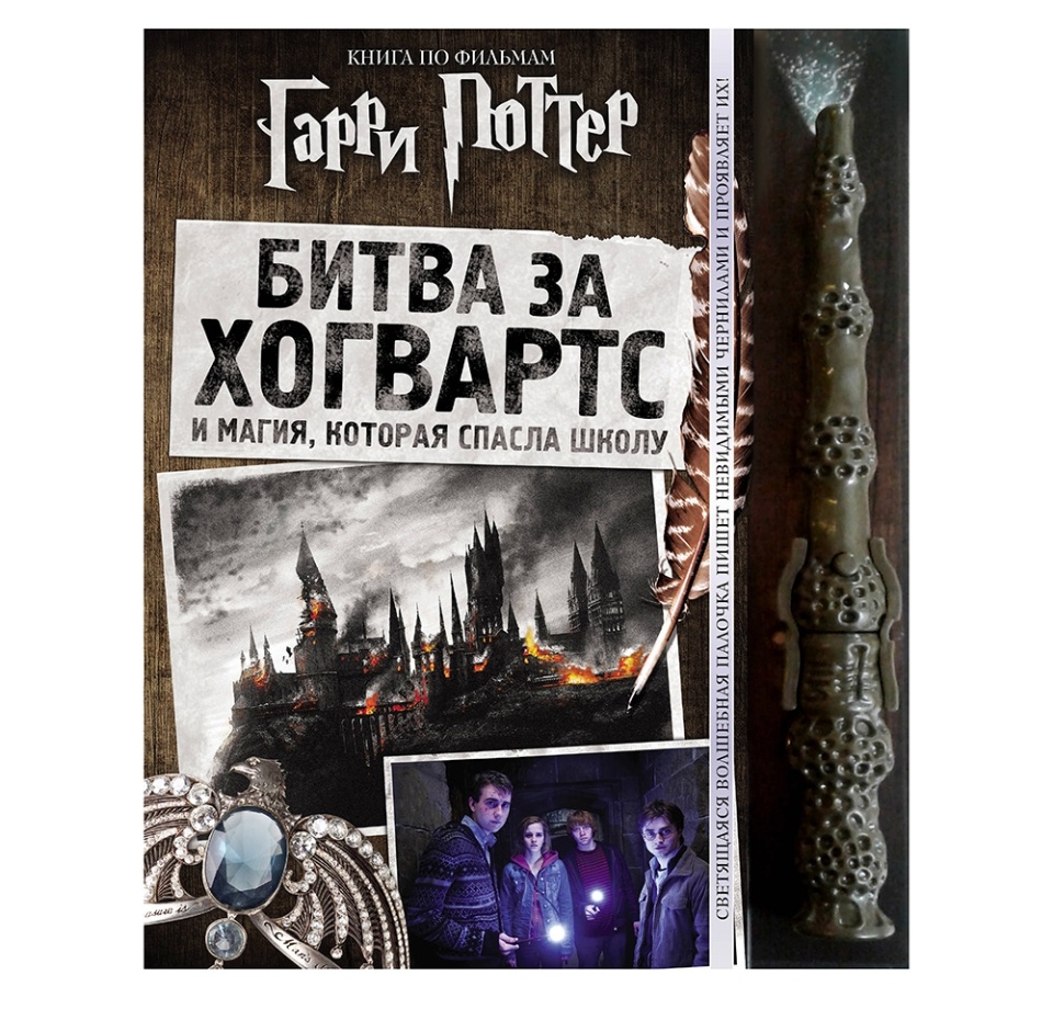 

Книга Гарри Поттер. Битва за Хогвартс (с волш. палочкой)
