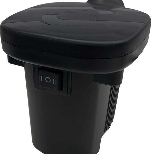 Насос электрический Actiwell 10,2х10х8,3см с тремя насадками, от сети и от прикуривателя 220В/12В