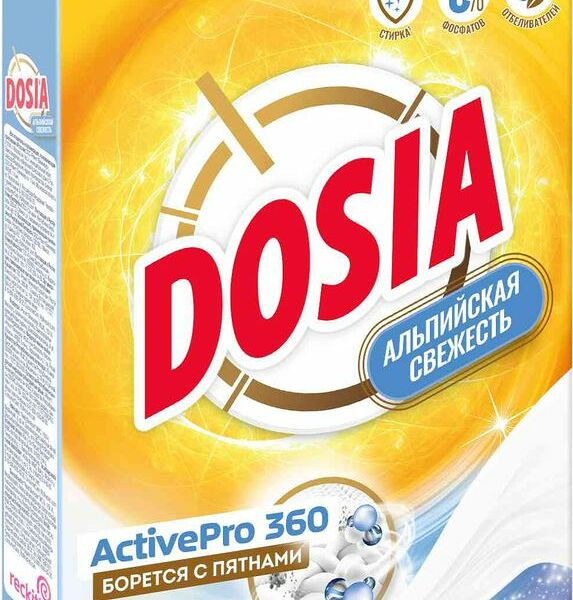 Стиральный порошок Dosia Optima Альпийская Свежесть 