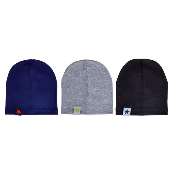 Шапка детская трикотажная, р.52-54, 100% хлопок, l-1010