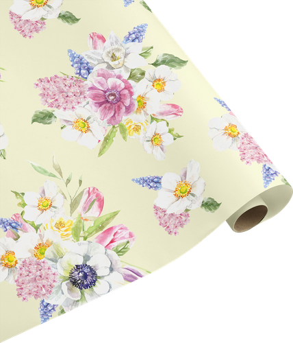 

Бумага упаковочная Народное 8 марта, 70х100 см, в ассортименте