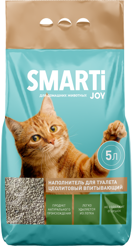 Наполнитель Smarti впитывающий 2.5 кг