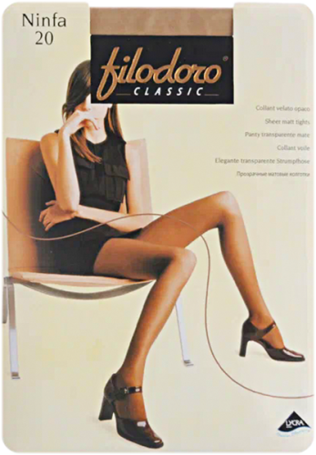 

Колготки женские Filodoro Ninfa 20 бежевые р. 4